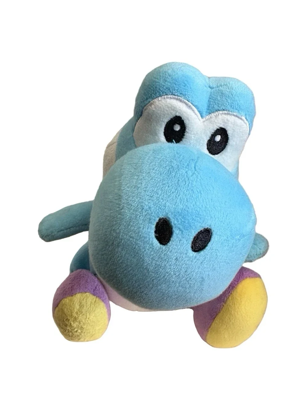 Yoshi Blue 6” Dinosaur Nintendo Super Mario Brothers Plush Toy Stuffed Animal